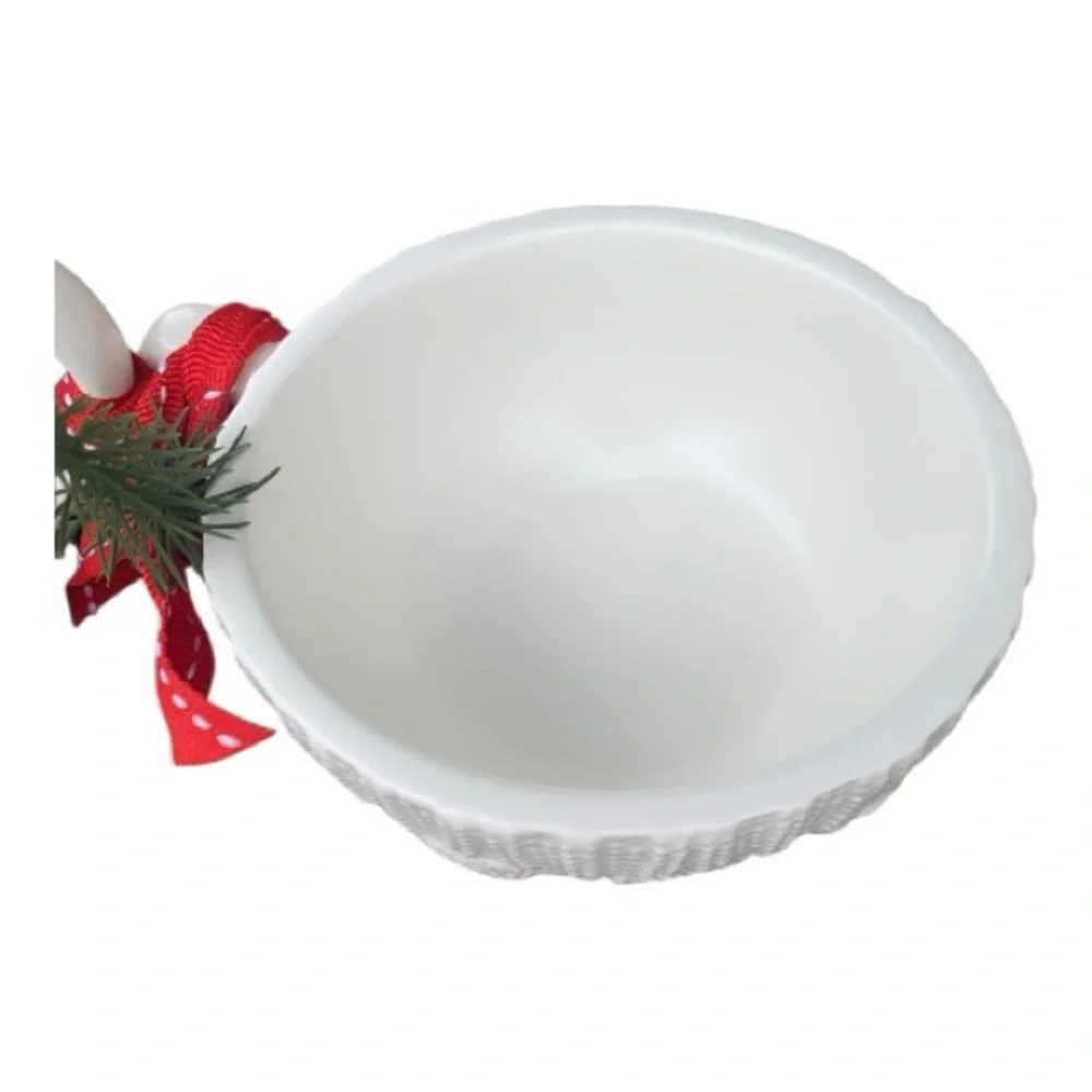 Hallmark Festive Holiday Snowman Teacup‎ Set Collectible Microwaveable